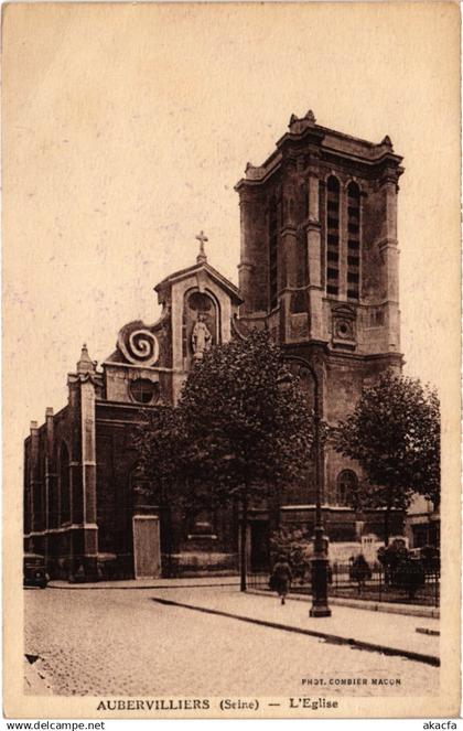 CPA Aulnay Eglise (1360849)