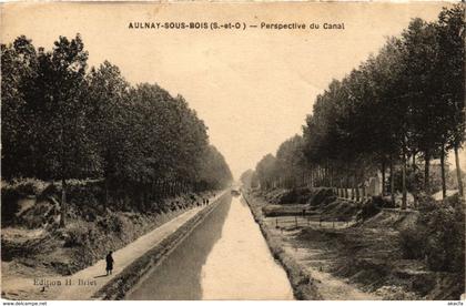 CPA AULNAY-sous-BOIS Perspective du Canal (983177)