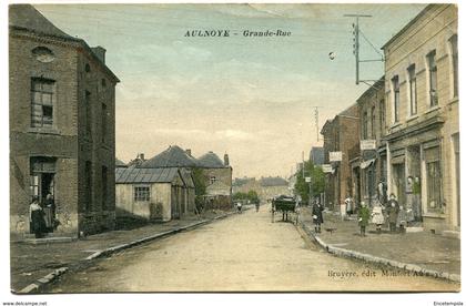 CPA - Carte Postale - France - Aulnoye - Grande Rue (D10203)