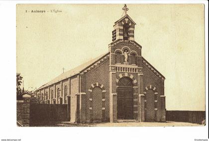 CPA - Carte Postale -FRANCE - Aulnoye  - Son Eglise - S1413