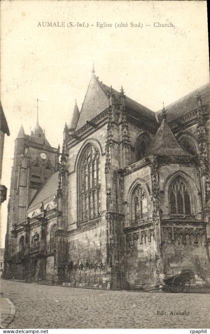 CPA Aumale Eglise