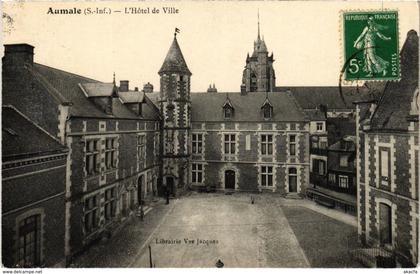 CPA AUMALE - L'Hotel de Ville (105714)