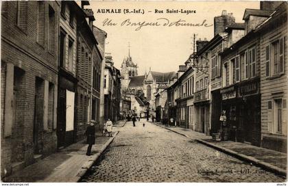 CPA AUMALE-Rue St-Lazare (349267)