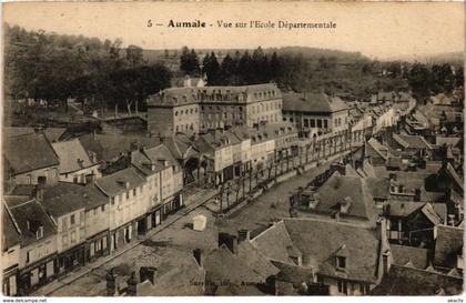 CPA AUMALE - Vue sur l'École Departementale (105720)