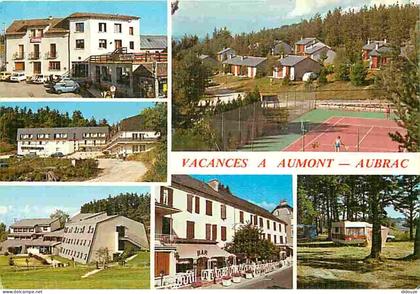 Carte Postale - 48 - Aumont Aubrac - Multivues - Tennis - CPM - Voir Scans Recto-Verso - Poscard - Carta Postal -  Postk