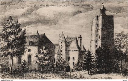CPA AUNEAU Le Vieux Chateau (33870)