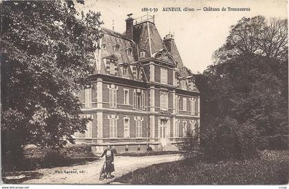 CPA Auneuil Château de Troussures