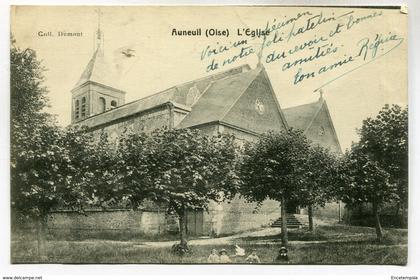 CPA - Carte Postale - France - Auneuil - L'Eglise - 1916 (SV6925)