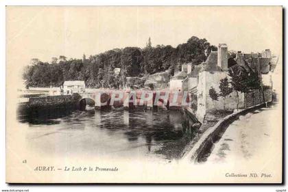 Auray CPA Le loch et la promenade