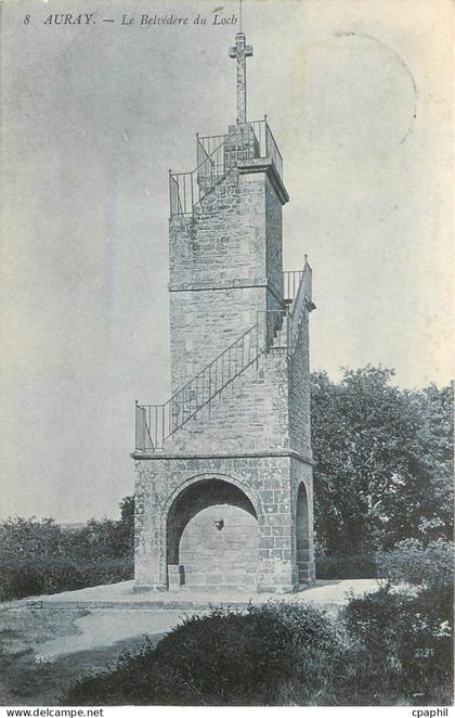 CPA Auray Le Belvedere du Loch