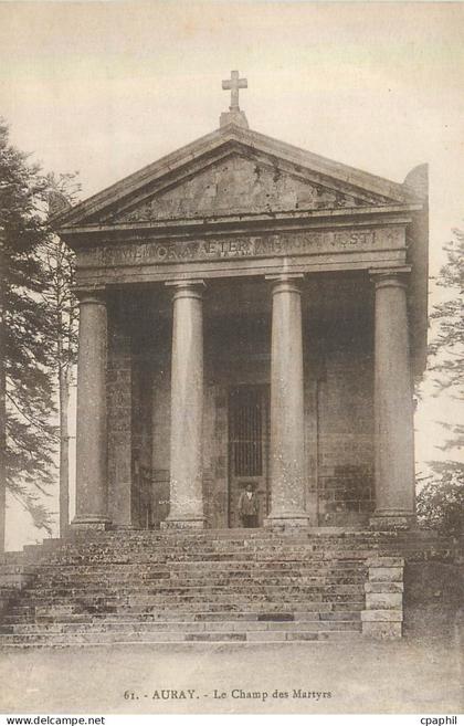 CPA Auray le Champ des Martyrs