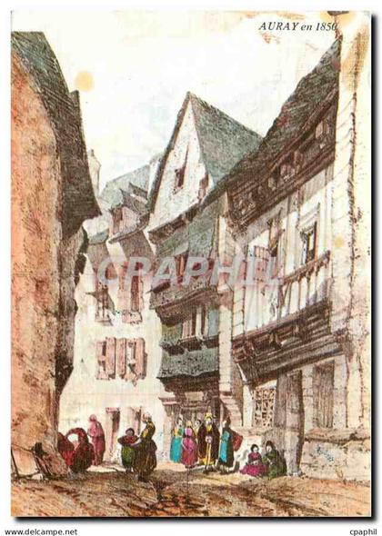 CPM Auray une rue d'Auray