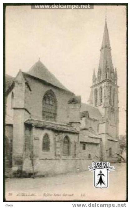 15 Aurillac - 38 AURILLAC - Eglise Saint-Géraud - cpa