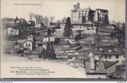 15 - Aurillac - Chateau et ecole nationale