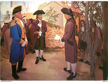 15 - Aurillac - Historial de Haute Auvergne - Scène 2 - Une délégation d'Aurillac se rend au devant de La Fayette au Châ