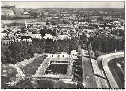 CPSM Aurillac - vue générale - Piscine