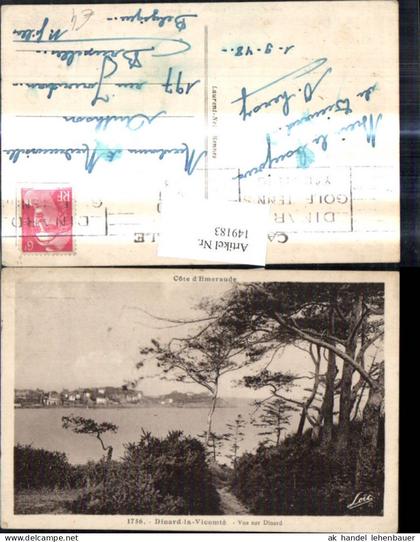 149183,Cote d Emeraude Dinard la Vicomte Vue sur Dinard