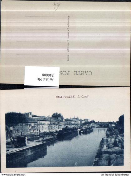 240008,Beaucaire Le Canal Kanal