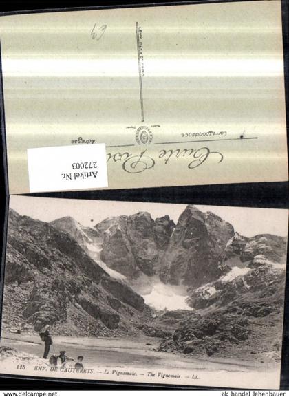 272003,Frankreich Aragnouet Env. De Cauterets Bergkulisse