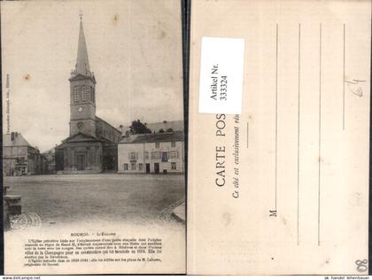 333324,Champagne-Ardenne Ardennes Rocroi L'Eglise Kirche