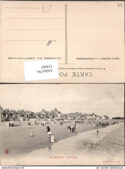 333685,Pays de la Loire Loire-Atlantique La Baule La Plage Strand Strandleben