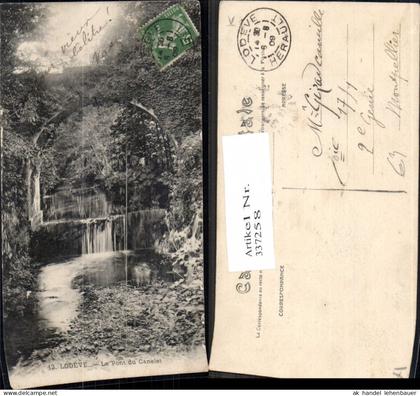 337258,Languedoc-Roussillon Herault Lodeve Le Pont du Canelet Wehr Brücke