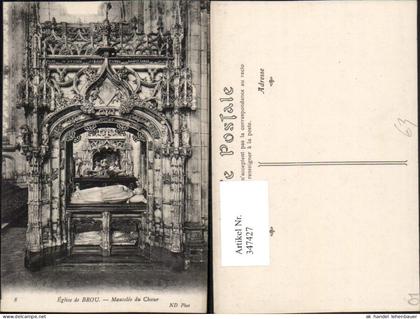 347427,Rhone-Alpes Ain Eglise de Brou Mausolee du Choeur Kirche Mausoleum