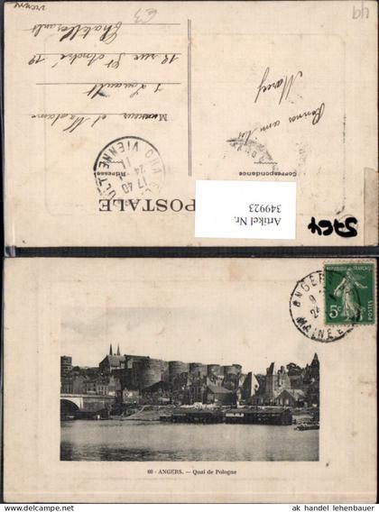 349923,Pays de la Loire Maine-et-Loire Angers Quai de Pologne
