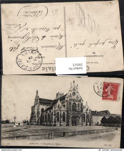 350315,Rhone-Alpes Ain Brou Ensemble de l'Eglise Kirche