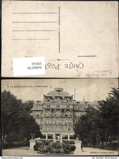 358161,Pays de la Loire Loire-Atlantique La Baule L'Hotel Hotel Royal