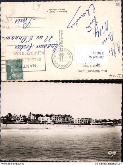 358179,Pays de la Loire Loire-Atlantique Pornichet Vue de la Plage Strand