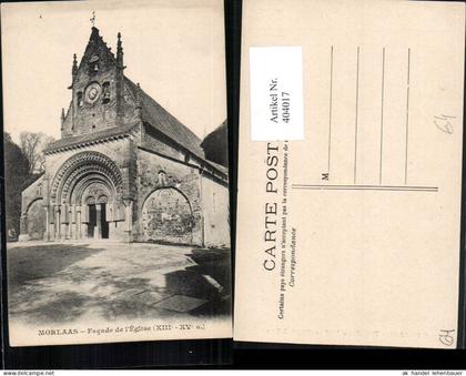 404017,Aquitanien Pyrenees-Atlantiques Morlaas Eglise Kirche