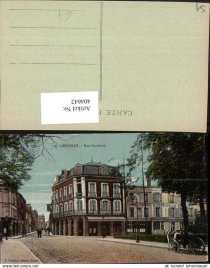 404642,Champagne-Ardenne Marne Epernay Rue Gambetta Straßenansicht