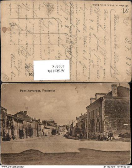 404648,Champagne-Ardenne Marne Pont-Faverger Straßenansicht