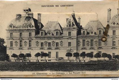 41700 Cheverny - Cheverny (Frankreich) Leporello, Schloss I-II - 55094939