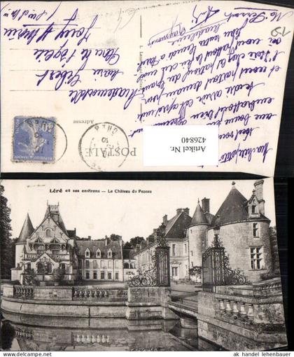 426840,Centre Cher Lere Le Chateau du Pezeau Schloss