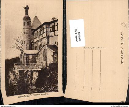 426969,Elsass Bas-Rhin Kloster Couvent Ste-Odile Statue de Sainte Odile