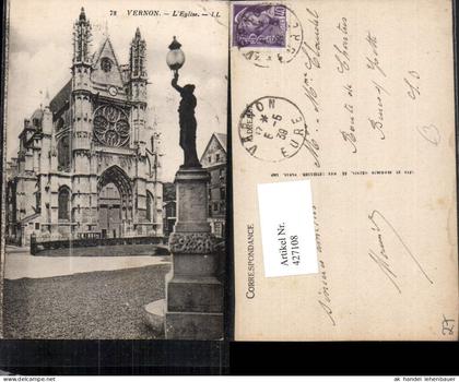 427108,Haute-Normandie Eure Vernon L'Eglise Kirche
