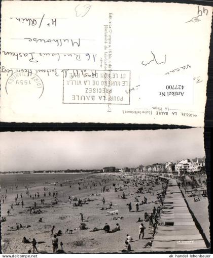 427700,Pays de la Loire Loire-Atlantique La Baule La Plage Strand Strandleben