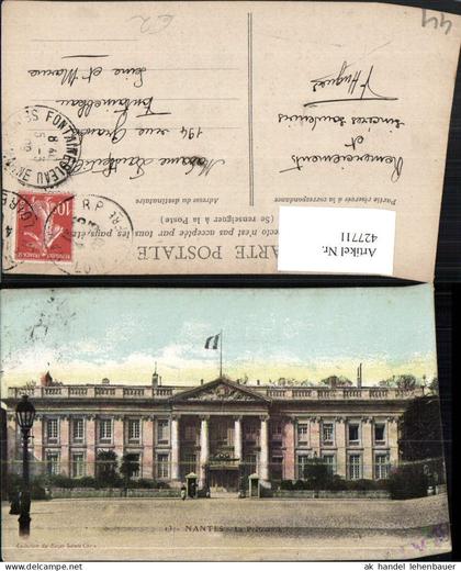 427711,Pays de la Loire Loire-Atlantique Nantes La Prefecture Gebäude