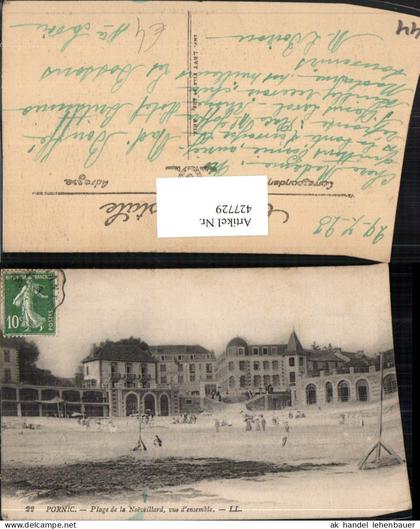 427729,Pays de la Loire Loire-Atlantique Pornic Plage de la Noeveillard Strand