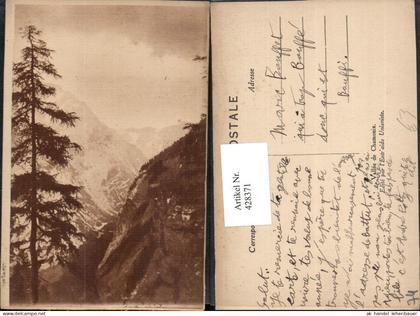 428371,Rhone-Alpes Haute-Savoie Vallee de Chamonix Bergkulisse