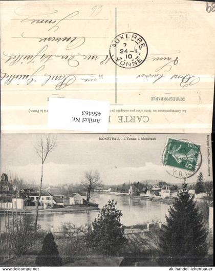 456463,Burgund Yonne Moneteau L'Yonne Fluss