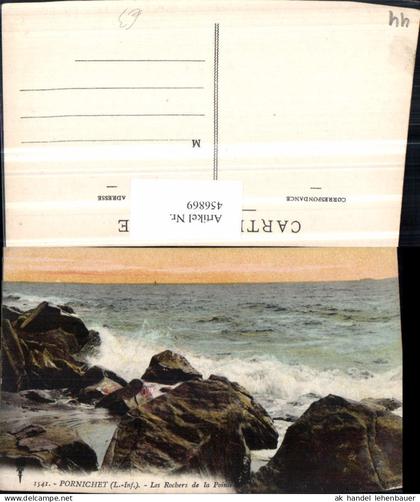 456869,Pays de la Loire Loire-Atlantique Pornichet Rochers de la Pointe Küste