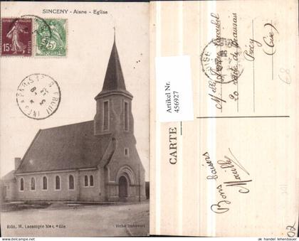 456927,Picardie Aisne Sinceny Eglise Kirche