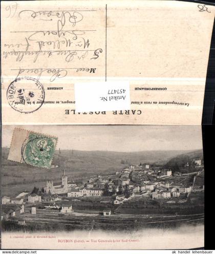 457477,Rhone-Alpes Isere Roybon Vue Generale Totale