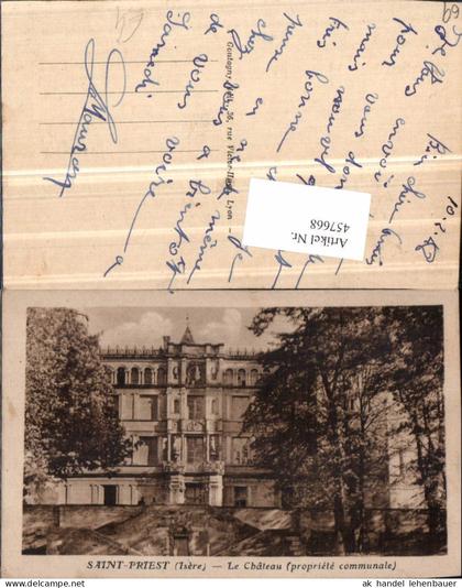 457668.Rhone-Alpes Rhone Saint-Priest Le Chateau Schloss