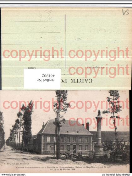 461902,Champagne-Ardenne Marne Colonne Commemorative Bataille Champaubert Maison