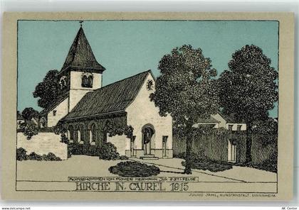 51110 Caurel Künstlerkarte Kirche - 10650334
