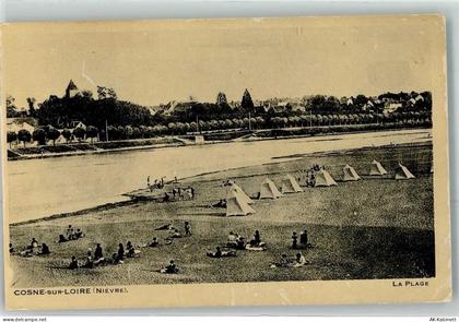 58200 Cosne-Cours-sur-Loire - La Plage Zelt Strand - 39470172